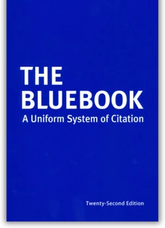 The Bluebook, published by the Harvard Law Review and three other law reviews